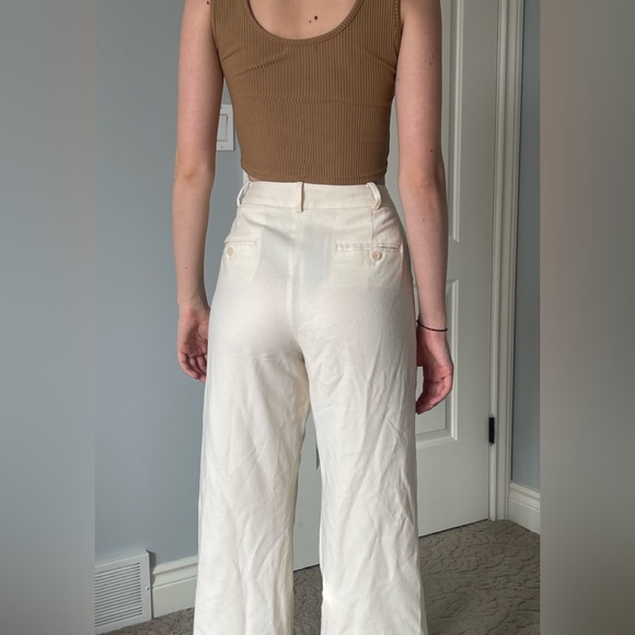 cream coloured trousers/pants - Picture 3 of 4